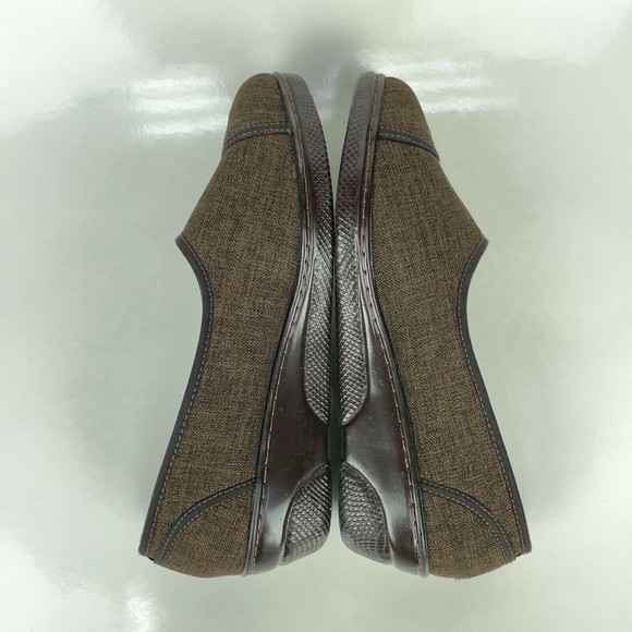 Romulo Slip on Comfort Brown Mules Moccasins Shoes #38-3448 Women's Size 38 / 8 - Picture 5 of 9